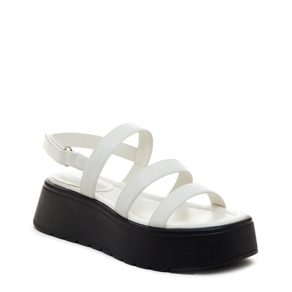 NWOT Rocket Dog Dover White Platform Sandals